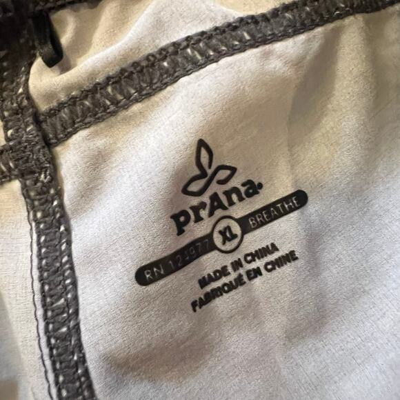 Prana Mojo Shorts Mens XLGray Pull On Running Stretch Hiking Active Yoga - Picture 5 of 11